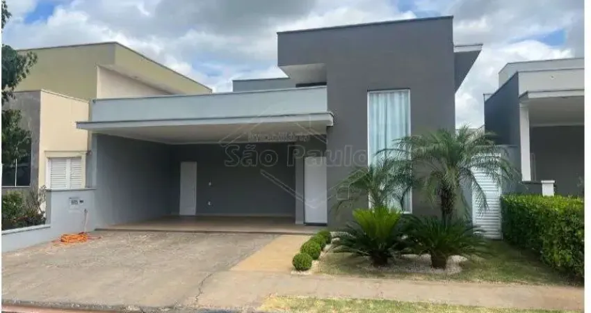Casa em condomínio fechado com 3 quartos à venda no Quinta do Salto Residence, Araraquara 