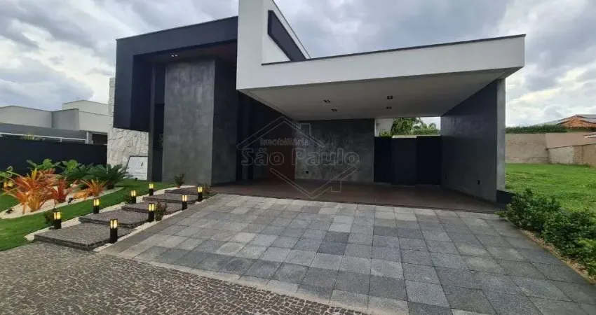 Casa com 3 suites, cinema e area gourmet completa – condominio parque residencial damha, araraquara/sp