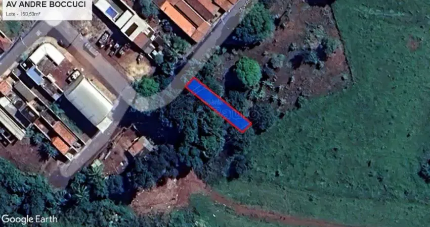 Terreno à venda na Avenida André Boccuci, Parque São Paulo (Vila Xavier), Araraquara
