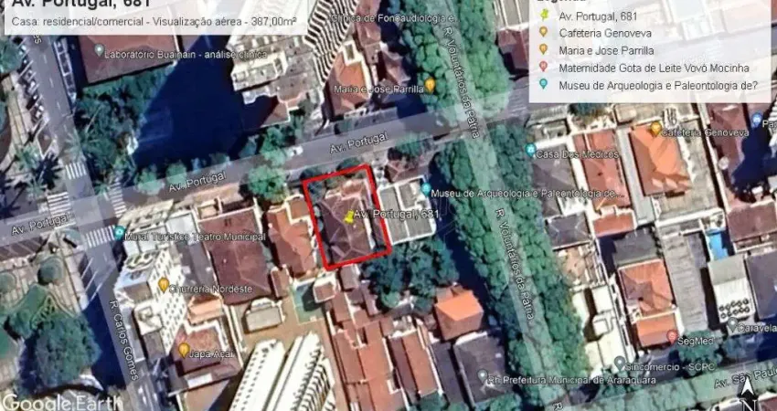 Casa comercial com 4 salas à venda na Avenida Portugal, 681, Centro, Araraquara