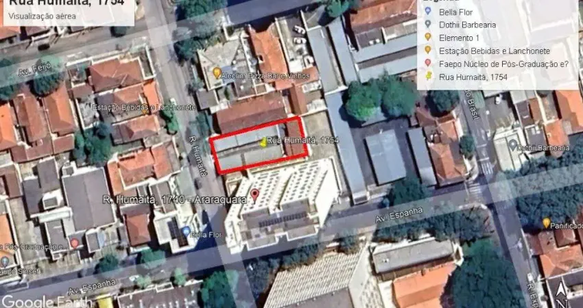 Casa comercial com 1 sala à venda na Rua Humaitá, 1754, Centro, Araraquara