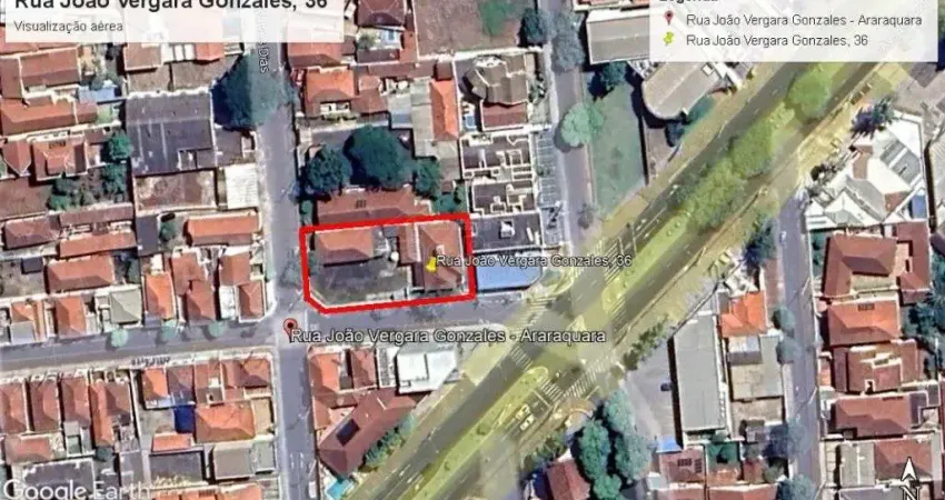 Casa comercial com 3 salas à venda na Rua João Vergara Gonzales, 36, Fonte Luminosa, Araraquara