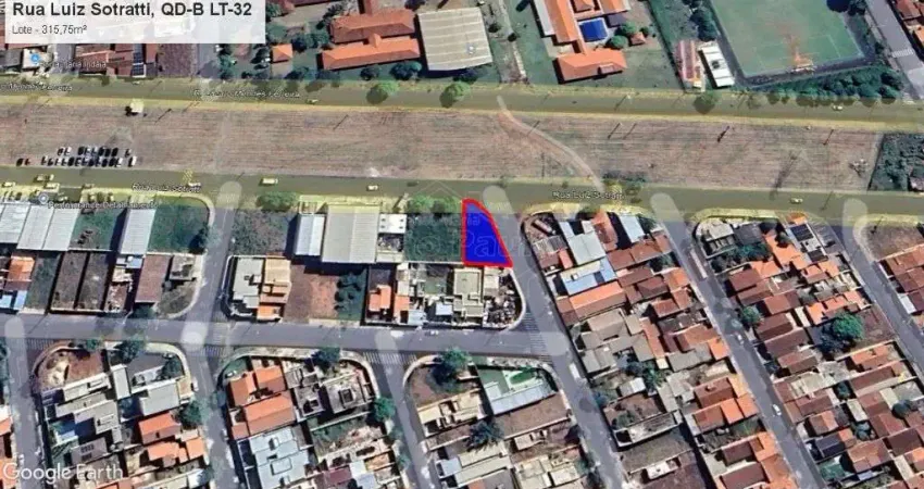 Terreno comercial à venda na Rua Luiz Sotratti, Jardim Indaiá, Araraquara