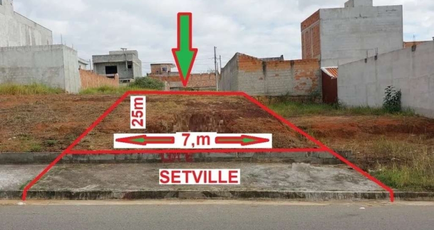 Terreno à venda na Rua José Ramiro Portela, Setville Altos de São José, São José dos Campos