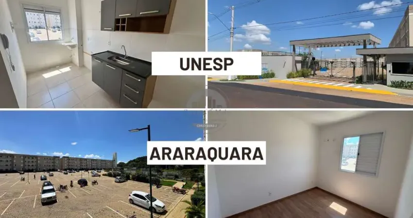 Vitta Campus Ville 2 - Araraquara - Apartamento na torre mais próxima da portaria!