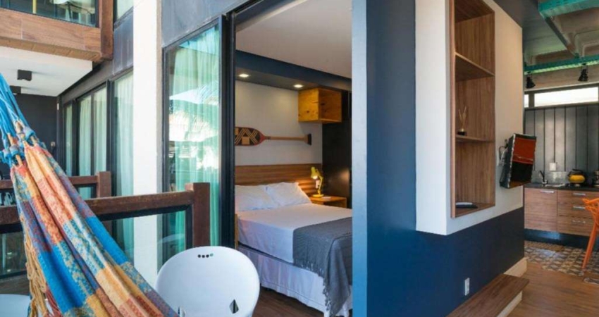 FLAT 1 QUARTO - COMPLETO! MOBILIADO E DECORADO, PRONTO PRA LUCRAR NO MEREPE SUÍTES | PORTO DE GALINHAS