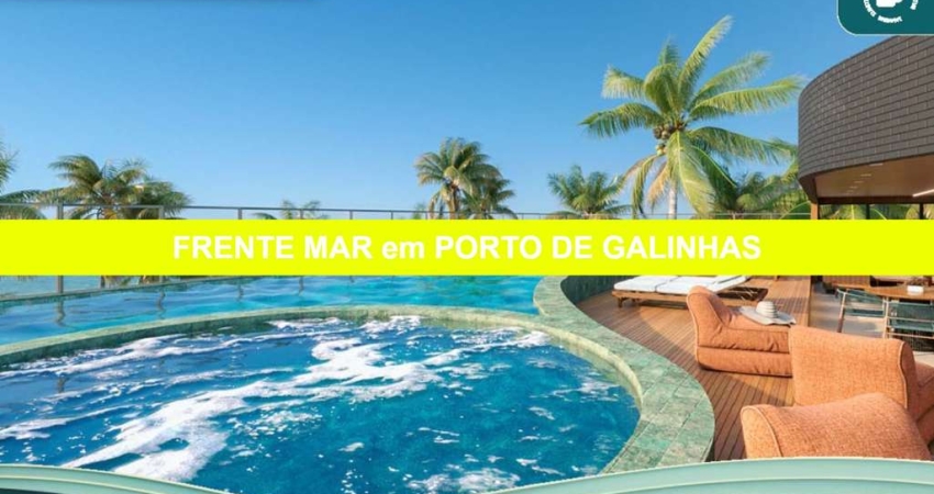 Seu novo FRENTE MAR em PORTO DE GALINHAS. Condições ESPECIAIS de Lançamento. Entrega em FEV/27 Últimas 2 unidades! Marano o seu Paraíso à Beira-Mar!