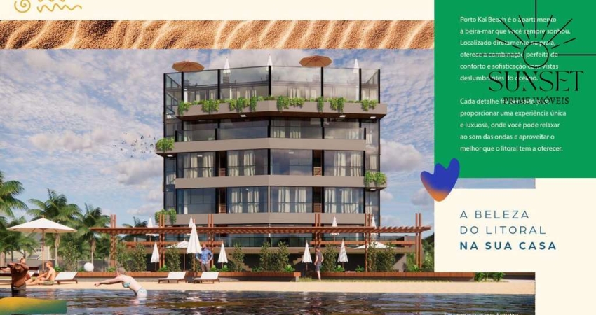 Porto Kai FRENTE MAR Apenas 25 mil reais de entrada! LANÇAMENTO de LOFTs com piscinas privativas em frente as piscinas naturais de Porto de GALINHAS