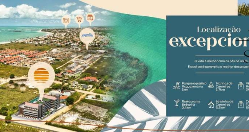 Oportunidade SUNSET PRIME Imóveis. FLATS E DUPLEX Especial para INVESTIDORES na Praia dos Carneiros - Tamandaré/PE