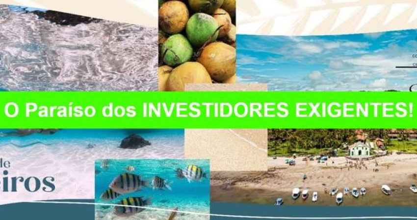 TABELA ESPECIAL DE LANÇAMENTO na Praia dos Carneiros - Tamandaré/PE - FLATS E DUPLEX com EXCELENTE valorização e rentabilidade o ano todo.