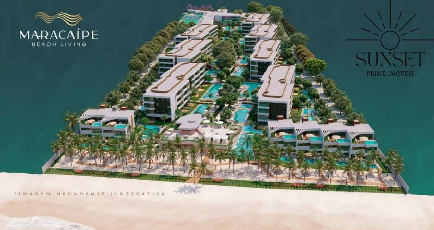ATENÇÃO INVESTIDORES! CONDIÇÕES ESPECIAIS DE PRÉ-LANÇAMENTO DE LUXO na BEIRA-MAR em PORTO DE GALINHAS. APTOS E CASAS DE ATÉ 4 SUÍTES.