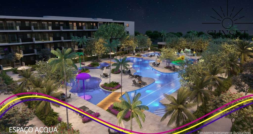 Makai Acqua Resort - Flats e Aptos 2 quartos em MURO ALTO - PORTO DE GALINHAS. Entrega em Junho/26 - OPORTUNIDADE DE INVESTIMENTO COM VALORIZAÇÃO