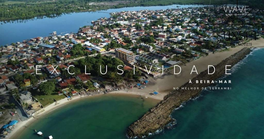 Wave Beach Serrambi Lançamento DUPLEX BEIRA MAR de Sucesso em frente às Piscinas Naturais de Serrambi - Porto de Galinhas - Flats de 22,86m² a 66,93m²