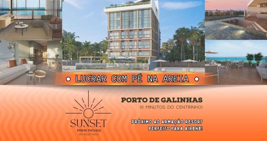 Makaloa Premium - LANÇAMENTO à beira-mar de Porto de Galinhas. ENTREGA EM OUTUBRO/26 - ALTA VALORIZAÇÃO E RENTABILIDADE