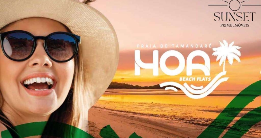 HOA Beach Flats STUDIOS/FLATS, 1 e 2 quartos, E duplex. PRONTO PRA VOCÊ DESFRUTAR E SE ENCANTAR na PRAIA DOS CARNEIROS - em Tamandaré - PE