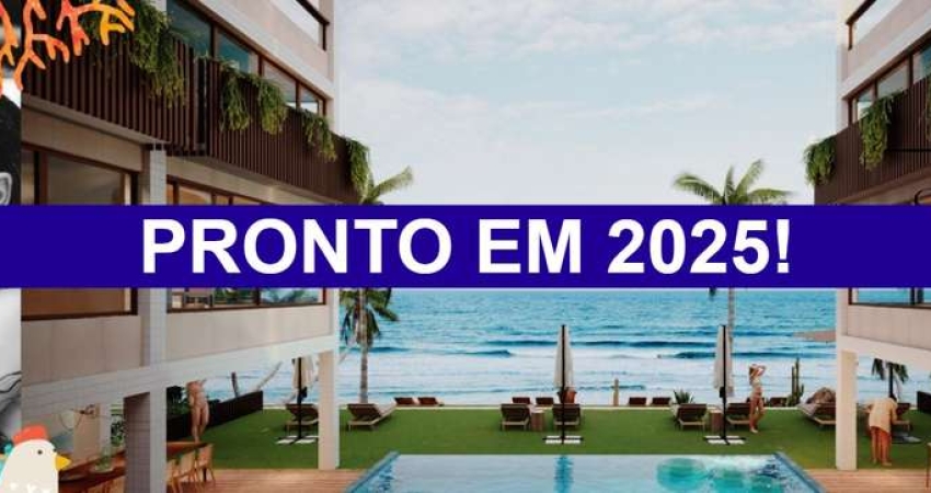 Exclusividade Máxima BEIRA MAR em Porto de Galinhas. Entrega em Julho de 2025 - Últimas 3 unidades disponíveis