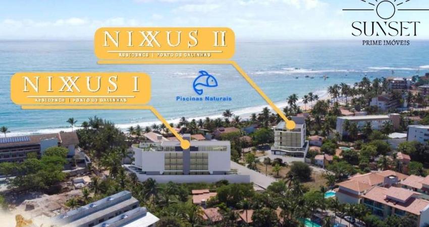 Seu FLAT frente das piscinas naturais e no coração de Porto de Galinhas - NIXXUS 2 - Pronto em Julho de 2025 - alta valorização e rentabilidade