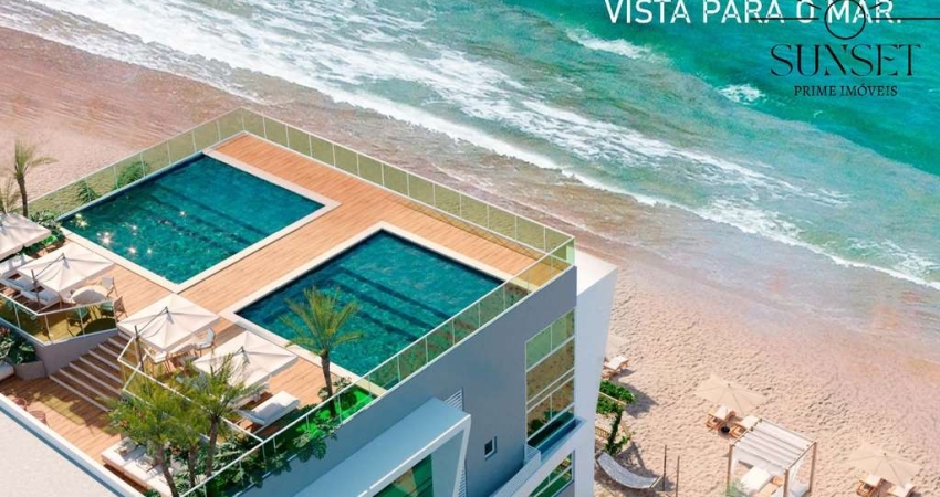 PREÇO PROMOCIONAL 3 UNIDADES: FLATS DE ALTO PADRÃO FRENTE MAR E ÀS PISCINAS NATURAIS DE PORTO DE GALINHAS