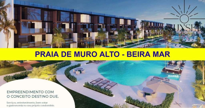 À BEIRA MAR DE MURO ALTO. OPORTUNIDADE!! Entrega em Setembro de 2025. O MELHOR INVESTIMENTO COM CONFORTO, SEGURANÇA E RENTABILIDADE QUE VOCÊ BUSCA