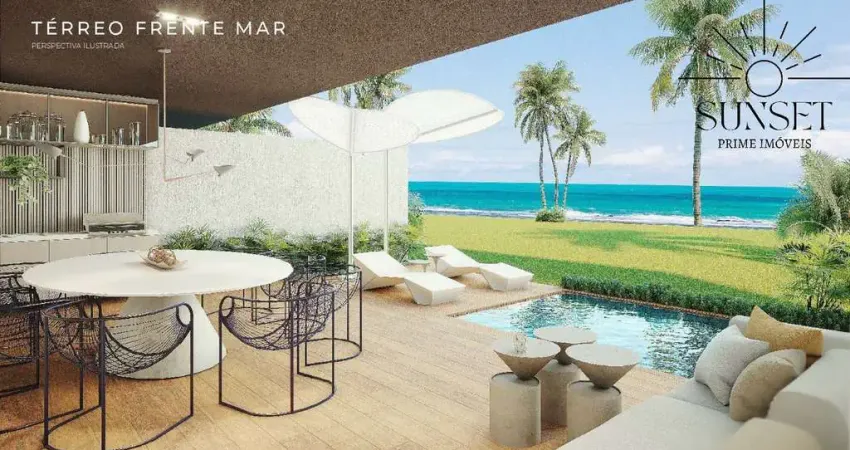 Naturê Eco Residência. O MELHOR INVESTIMENTO COM SEGURANÇA E RENTABILIDADE À BEIRA MAR em MURO ALTO. OPORTUNIDADE!! Entrega em Setembro de 2025.