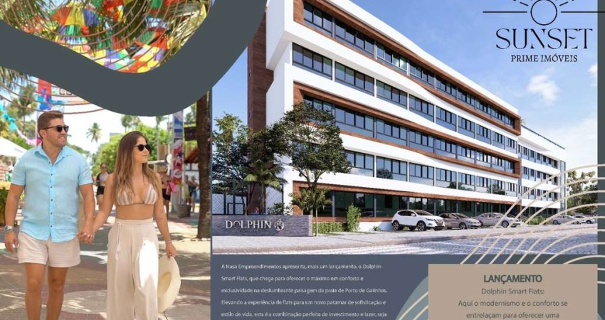Dolphin Smart Flats. Studios, Gardens e 2 quartos em Porto de Galinhas. Alta Valorização e rentabilidade. Investimento INTELIGENTE!