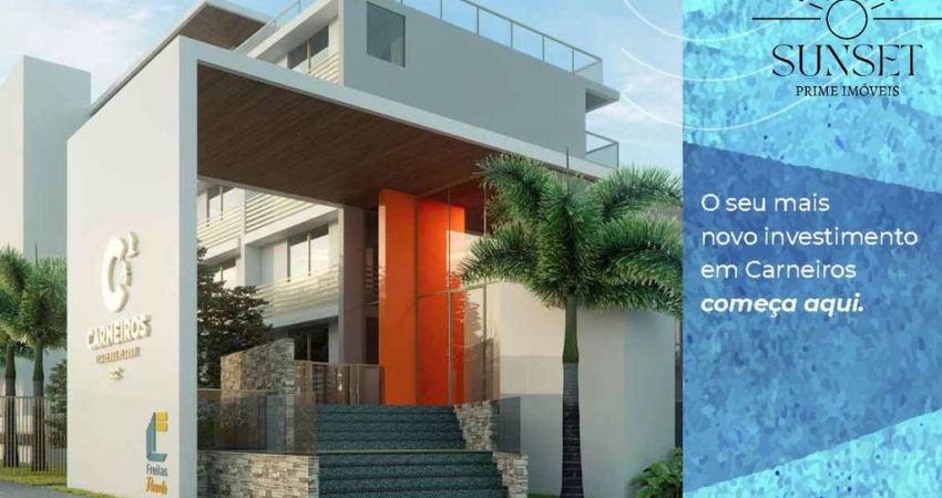 Carneiros Residence Resort Seu Frente Mar na melhor localização de Carneiros com preço especial de Lançamento. Ultimas 5 unidades! OPORTUNIDADE!!!