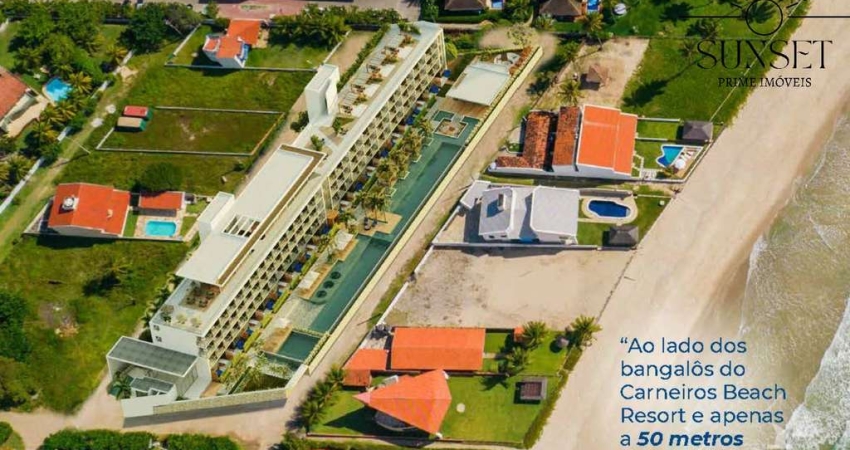 Carneiros Residence Resort Seu Frente Mar na melhor localização de Carneiros com preço especial de Lançamento. Ultimas 5 unidades! OPORTUNIDADE!!!
