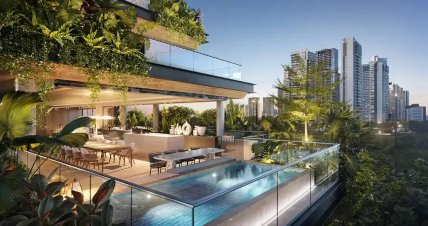 Apartamento de luxo com 341 m² | 4 quartos | 4 suítes | 4 vagas | à venda no Altiplano Cabo Branco - João Pessoa - Paraíba - Entrega em 06/2028