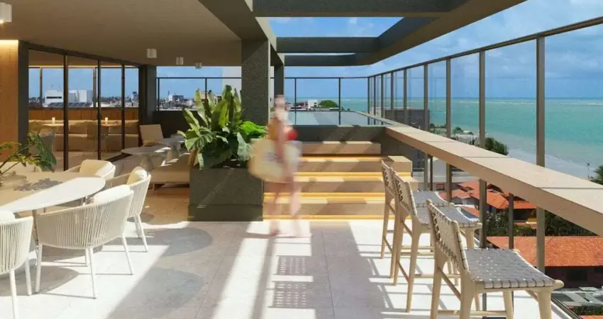 Cobertura ALTO PADRÃO e EXCLUSIVIDADE 265m² 4 Suítes FRENTE MAR à venda em Camboinha - Cabedelo - PB. Entrega em 05/2027
