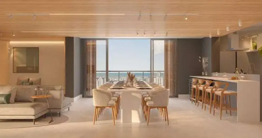 LANÇAMENTO de ALTO PADRÃO! 27º ANDAR - VISTA INCRÍVEL! Apartamento de 155m² 3 suítes à venda em Jardim Oceania João Pessoa PB Entrega AGO/28
