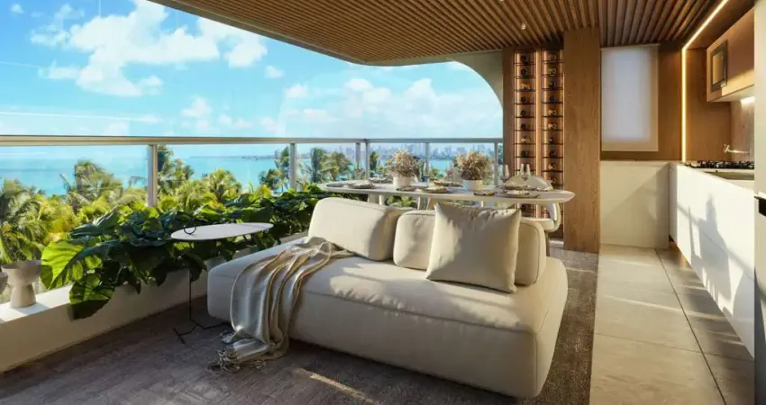 OPORTUNIDADE ÚNICA no ED. Bauhaus! Apartamento 2 suítes na beira-mar de INTERMARES em CABEDELO - PB. Entrega em Abril/26