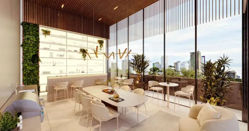 Elevatto Lançamento residencial 2 e 3 quartos | Garden 27º andar | Cobertura no 29º andar, até 231m² e 3 Suítes à venda em Bessa João Pessoa Paraíba.