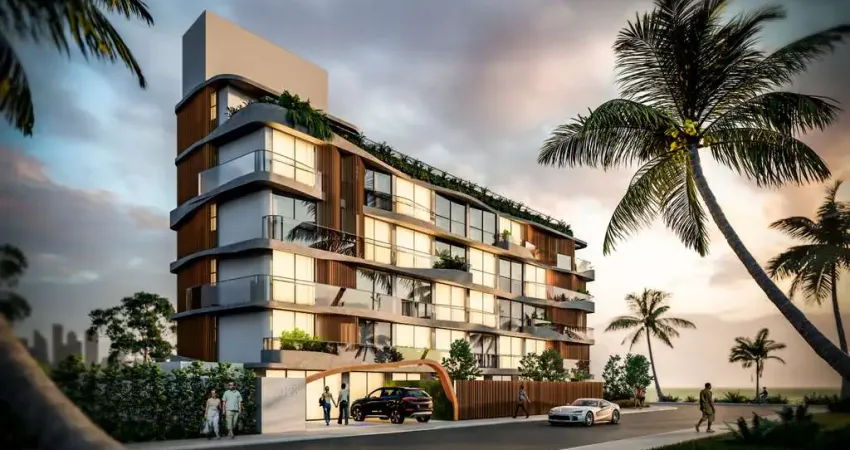 Apartamento GARDEN 1 quarto à venda em Cabo Branco - João Pessoa - Paraíba - Entrega: Dezembro 28.  Ed. Soleil