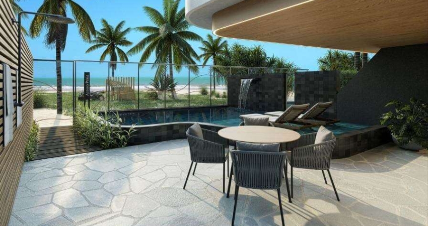 FRENTE MAR. Amplo Apartamento, Novo e pronto para morar em Cabedelo, Ed. Solar Marinho - Camboinha 3 DORMITÓRIOS - 2 suítes