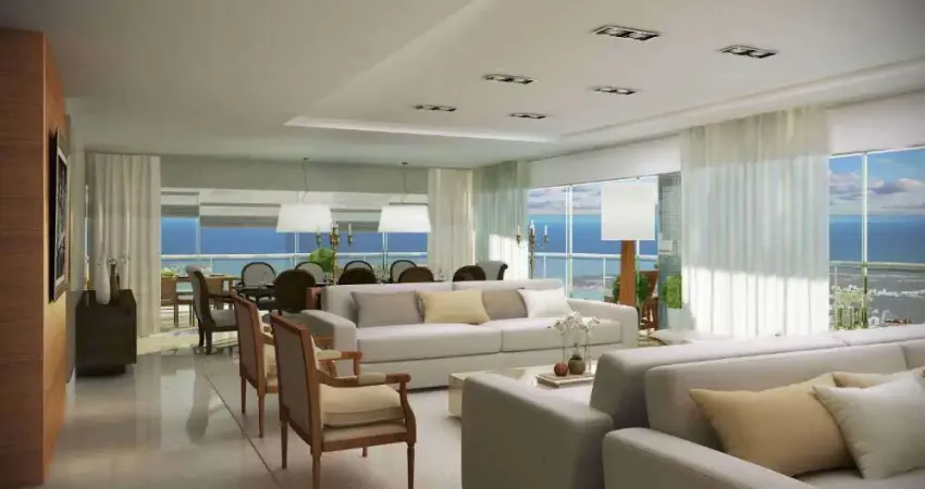 Apartamento de alto padrão Mansões Heron Marinho, 510m², 5 suítes + DCe 6vgs. LUXO ABSOLUTO, pronto para morar no Altiplano Cabo Branco João Pessoa.