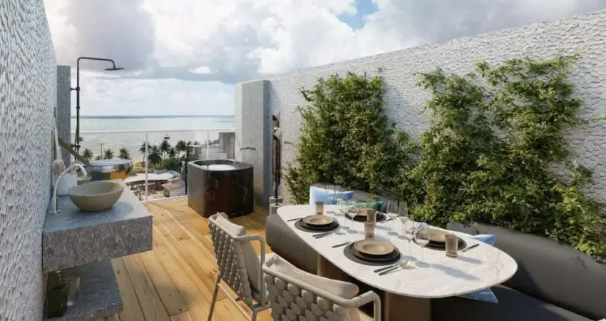 INVESTIMENTO INTELIGENTE: Get A Way - Tambaú João Pessoa - Studios e Gardens a 150 Metros da Orla com Alto Potencial de Valorização e rentabilidade.