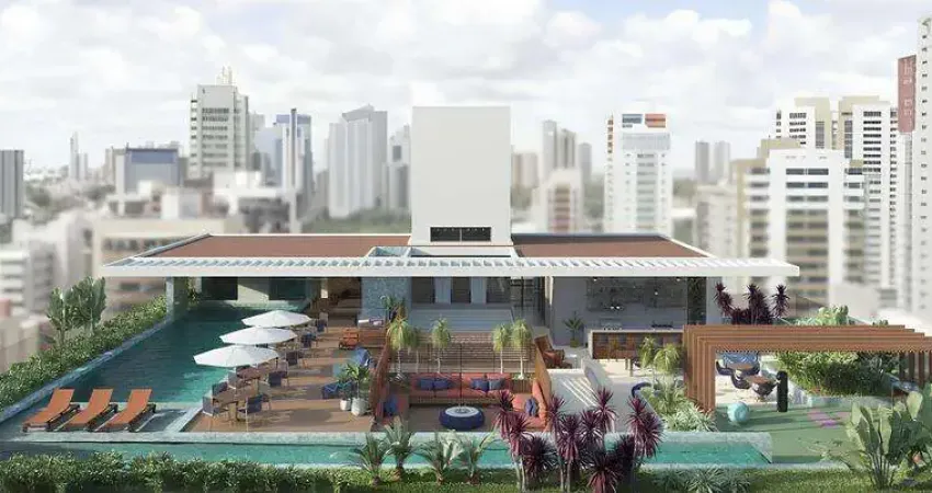Apartamentos 1 e 2 quartos à venda em EM TAMBAÚ - João Pessoa - Paraíba - Ed. ATLANTIS LIVE. Pronto pra morar.