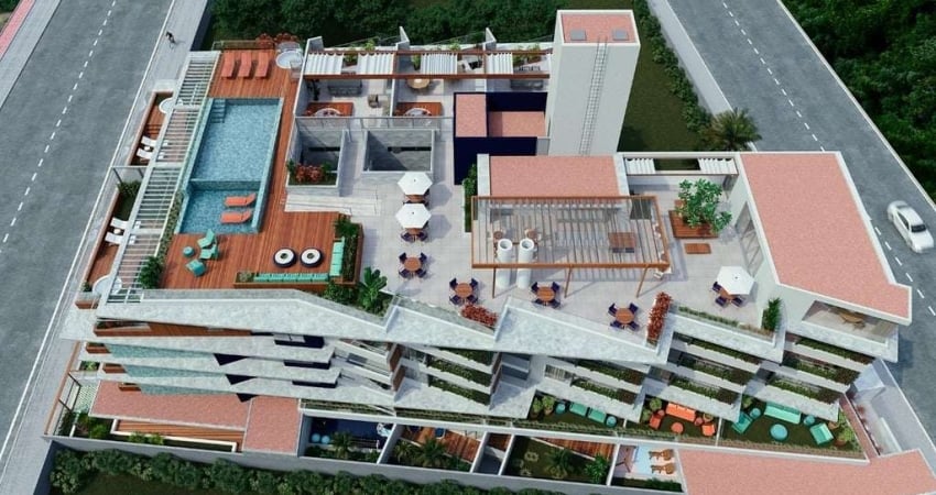 FRENTE MAR - Atlantis Reserva Cabo Branco - João Pessoa. Opções de Apartamentos com 1 a 2 quartos (Suíte), GARDEN  E COBERTURA DUPLEX