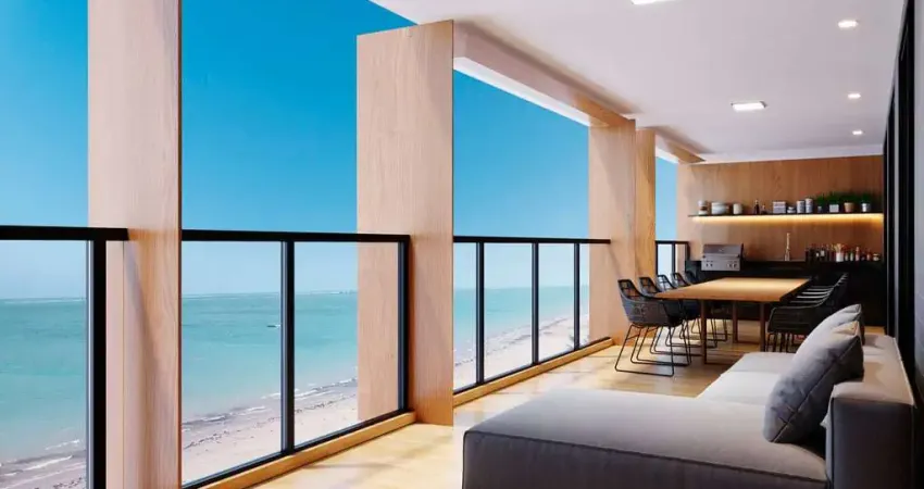 Apartamento 3 quartos 3 suítes à venda em Areia Dourada, Cabedelo - Paraíba - À BEIRA MAR Pronto pra morar no Ed. Corais de Areia Dourada