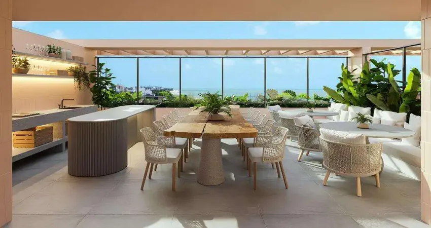 Lançamento na Praia de Caboinha: Vivere Praia Concept Apartamentos e Coberturas de 3 quartos até 3 Suítes 91,7m² até 265m² em Camboinha Cabedelo / PB