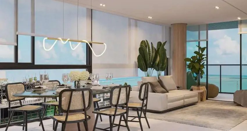 Thai Camboinha Apartamentos Alto Padrão de 96 a 146 m² com 3 Suítes + DCE e 2 Vagas. Infraestrutura Completa em Camboinha, Cabedelo / PB. Entrega Jun
