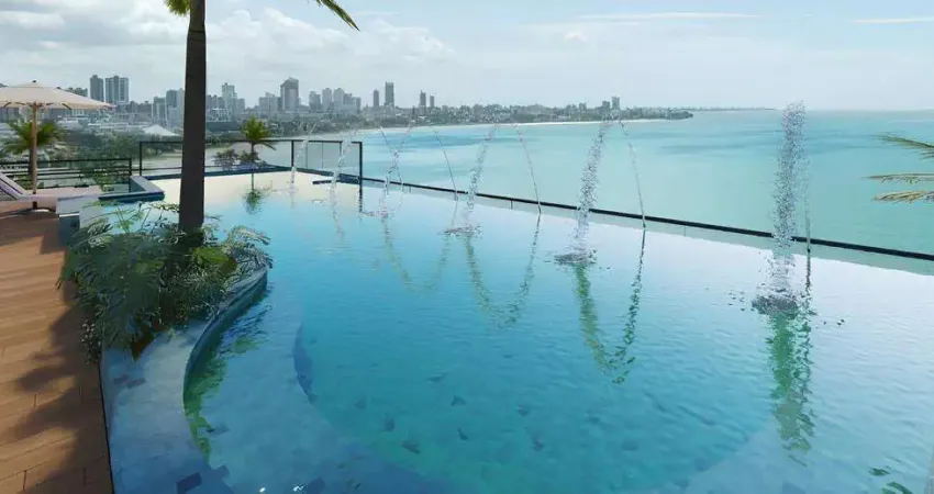 INVESTIMENTO: Orlamare em Manaíra João Pessoa - PB. Studios e Gardens de 25m² a 45m² a poucos metros da praia. Excelente RENTABILIDADE