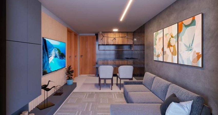 Le Blanc FLATS entrega em 2025 - Apartamentos com 1 quarto ou 2 quartos (suíte) e vaga a partir de R$ 589.000 em Cabo Branco - João Pessoa - PB