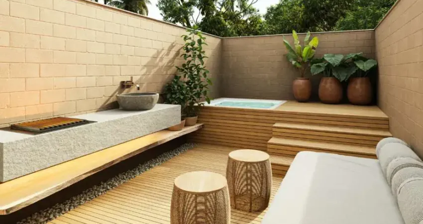 Apartamento Garden à venda no Cabo Branco - João Pessoa - Paraíba - Ed. Jangada - entrega em dezembro de 2026.