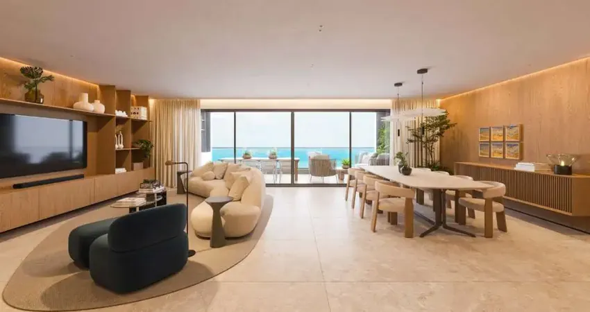 Apartamento de alto padrão no Altiplano, João Pessoa. 4 suítes, 281m², vista privilegiada, lazer completo e condições especiais para investidores.