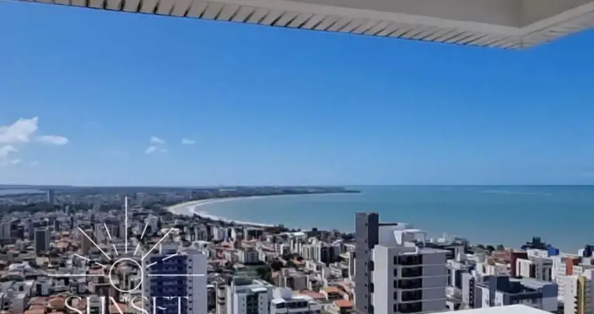 Cobertura Duplex 3 quartos 3 suítes com vista mar à venda no Bessa João Pessoa - Paraíba. PRONTO PRA MORAR no Ed. Jardim Michelangelo