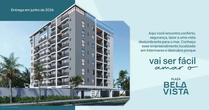 Apartamento com 2 quartos à venda na Rua Capitão Eumenes Gonçalves Martins, 399, Intermares, Cabedelo