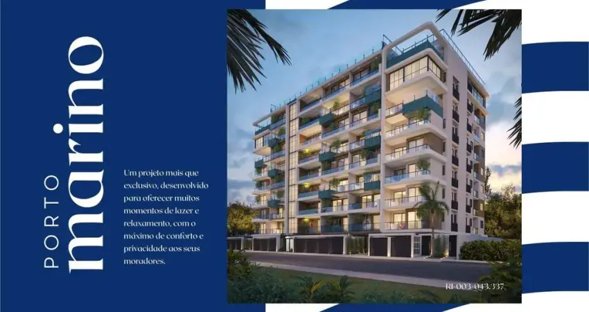 Porto marino. lançamento exclusivo no coração de camboinha