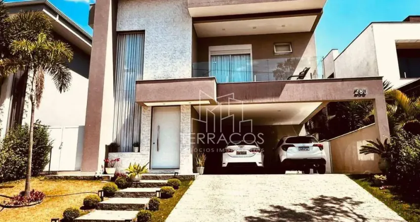 Casa com 3 dormitórios à venda, 254 m² por r$ 1.800.000,00 - residencial ibi aram i - itupeva/sp