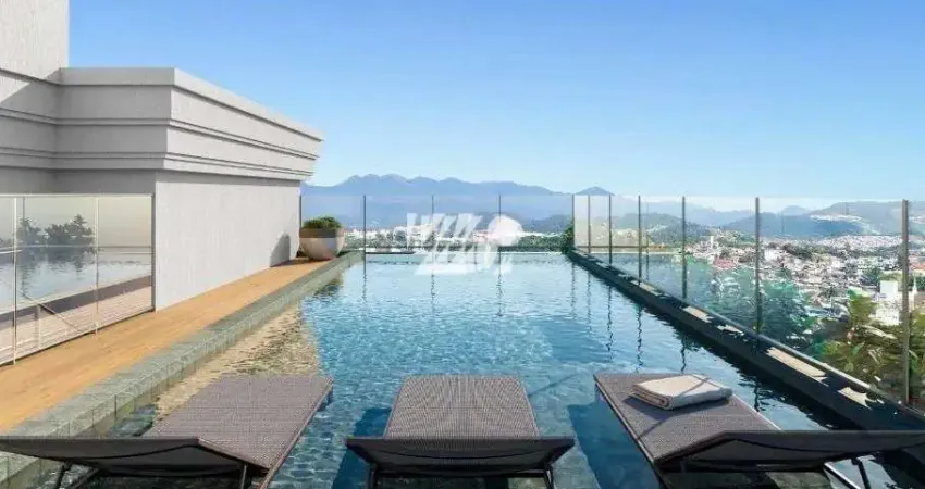 Apartamento com piscina, 3 quartos e suíte no bairro pagani - mrt